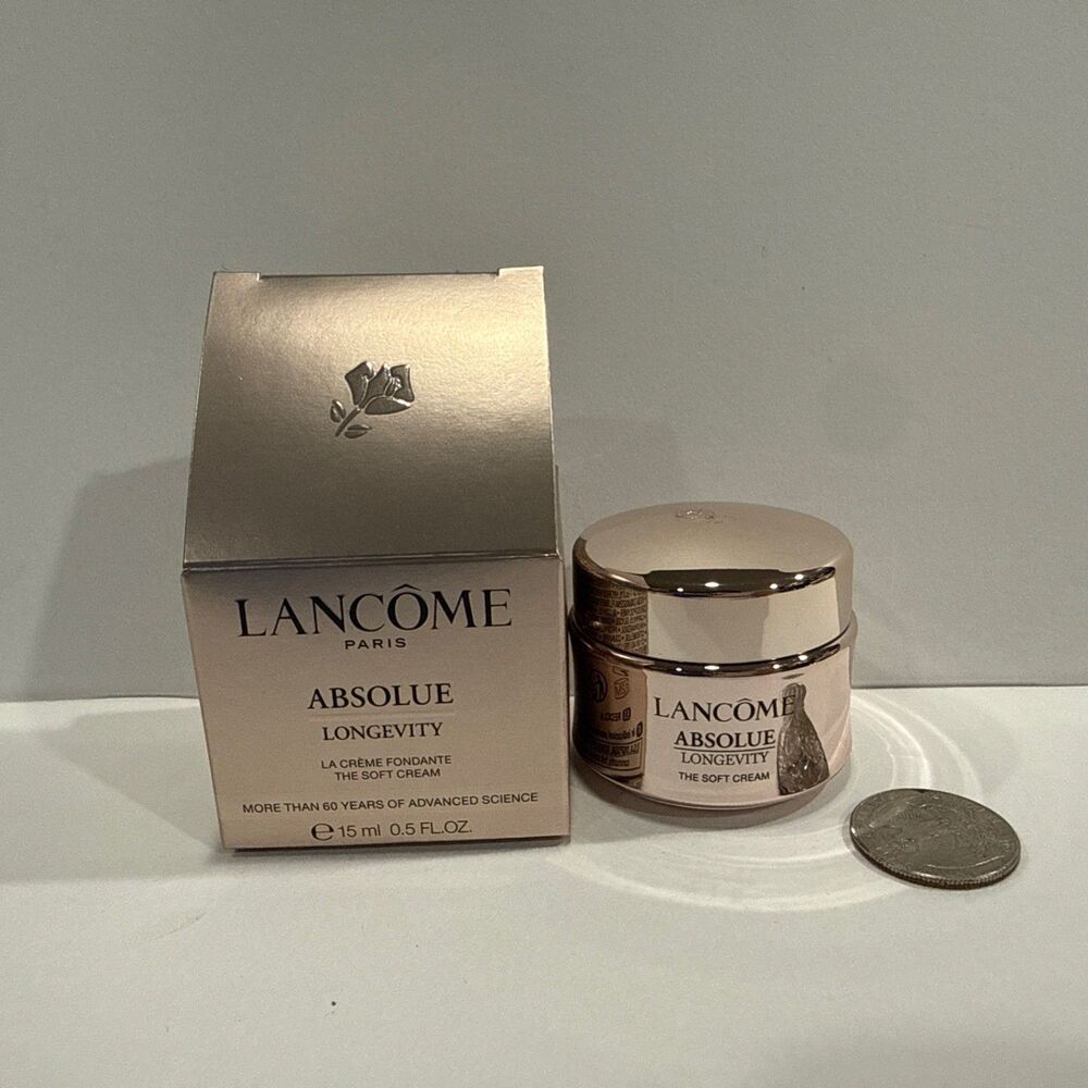 Lancome Absolue Longevity The Soft Cream 15ml New in Box $85 Value